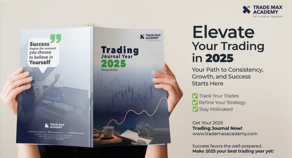 Trade Max Academy Trading Journal Year 2025 Premium Edition